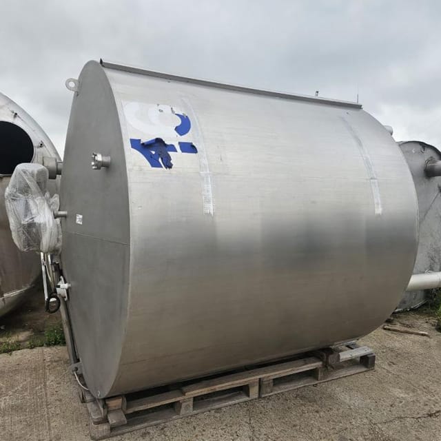 Емкость с рубашкой штрипс 6.3 м3 инв.12939