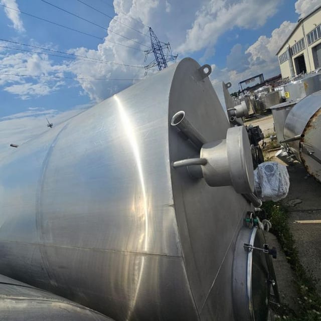 Емкость с рубашкой штрипс 6.3 м3 инв.12941