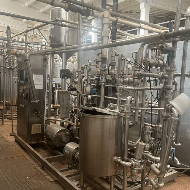 Пастеризатор PietriBiasi  10т/час инв.13138