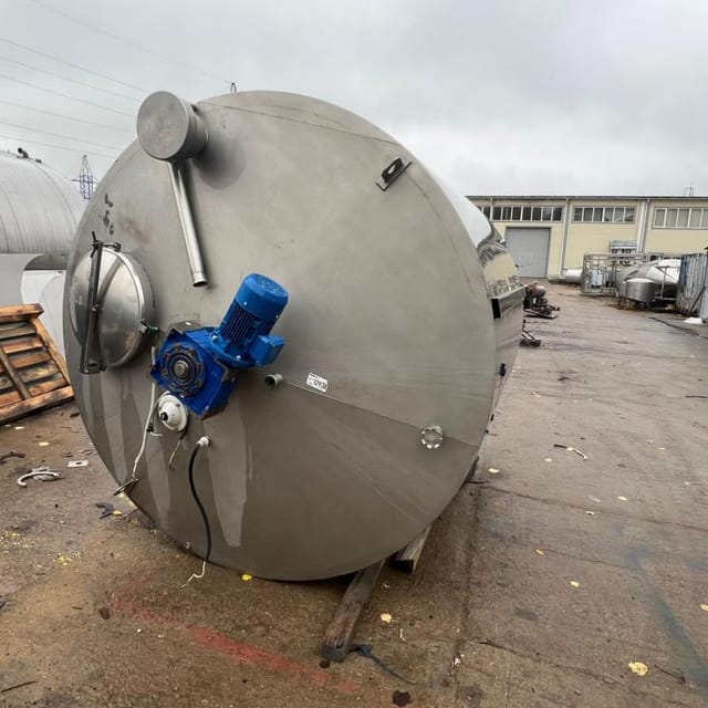 Емкость с рубашкой штрипс 6.3 м3 инв.12938