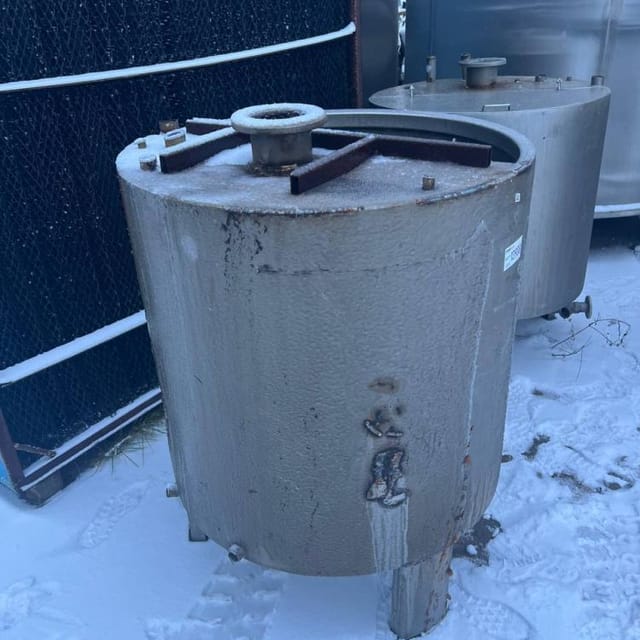 Емкость 500л одностенная инв.13908