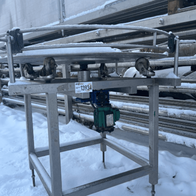 Накопительный стол круглый инв.13934